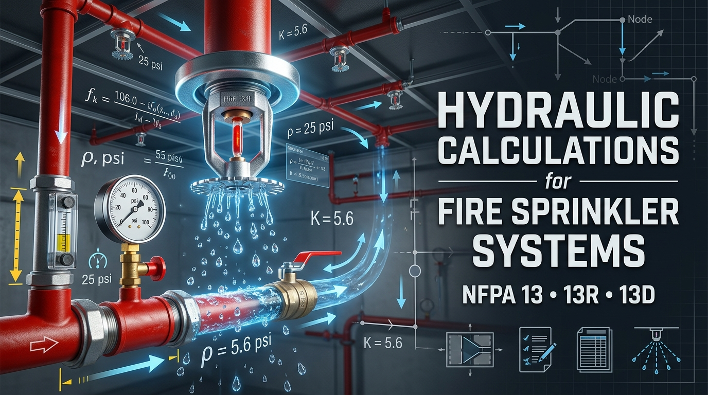 Hydraulic Calculations for Fire Sprinkler Systems
